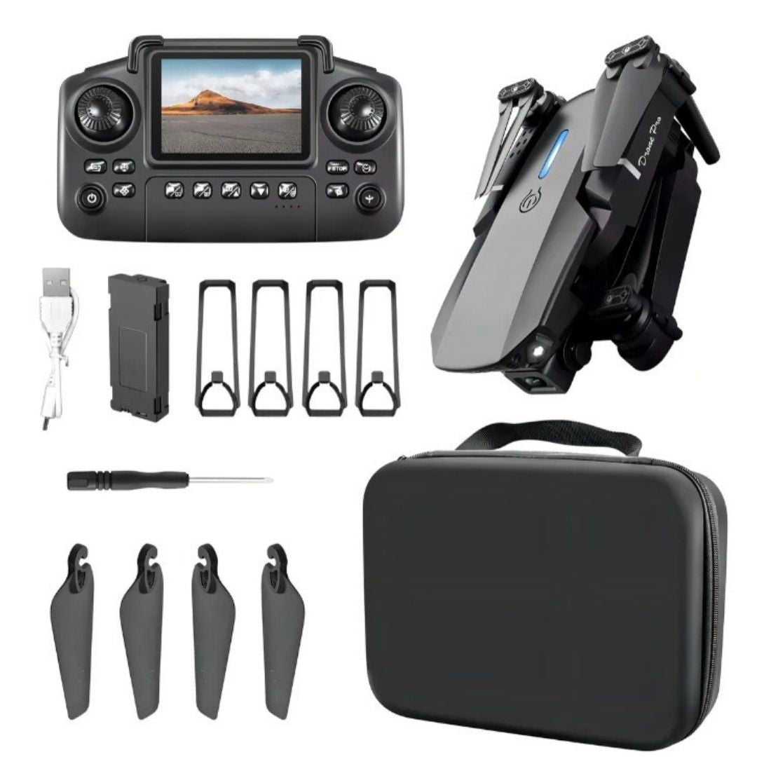 DRONE E88 PRO MAX CON PANTALLA INTEGRADA