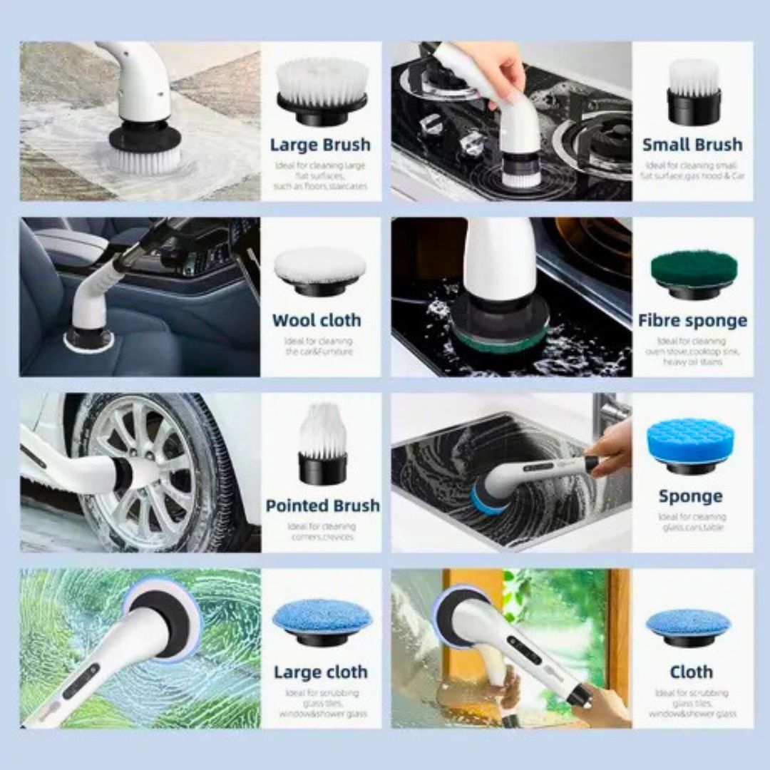 Cepillo de limpieza 9 en 1 multiusos Colombia Navidad