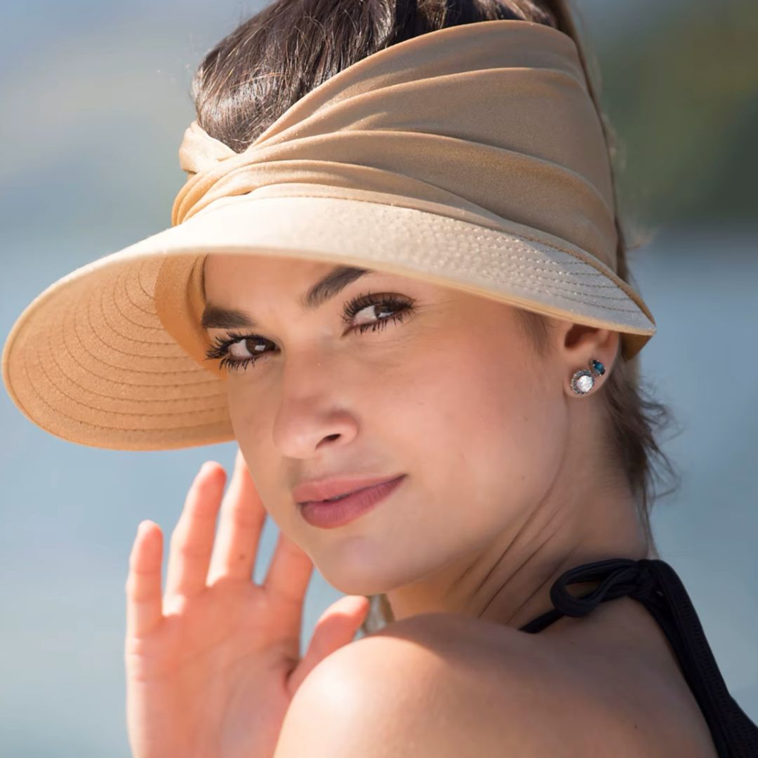VISERA Y GORRA PARA MUJER