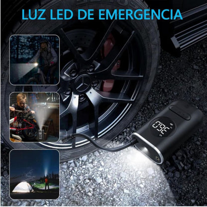 Compresor Recargable NeumaTech 4 en 1