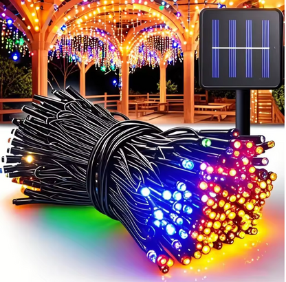 Luces de Navidad Energía Solar Eco 200 Led (20 Metros)